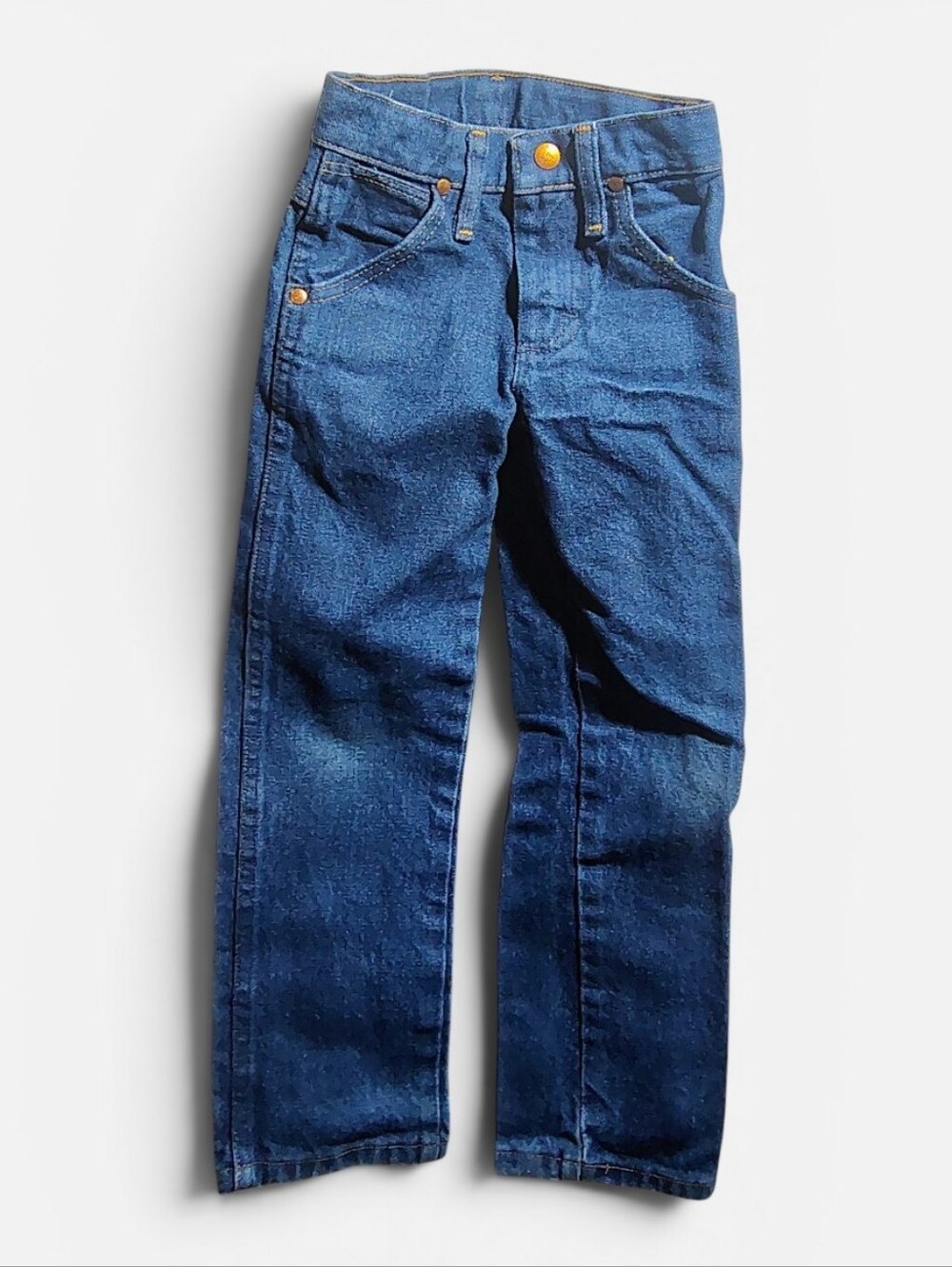 Wrangler Classic Blue Boy's Jeans - Timeless Straight Fit